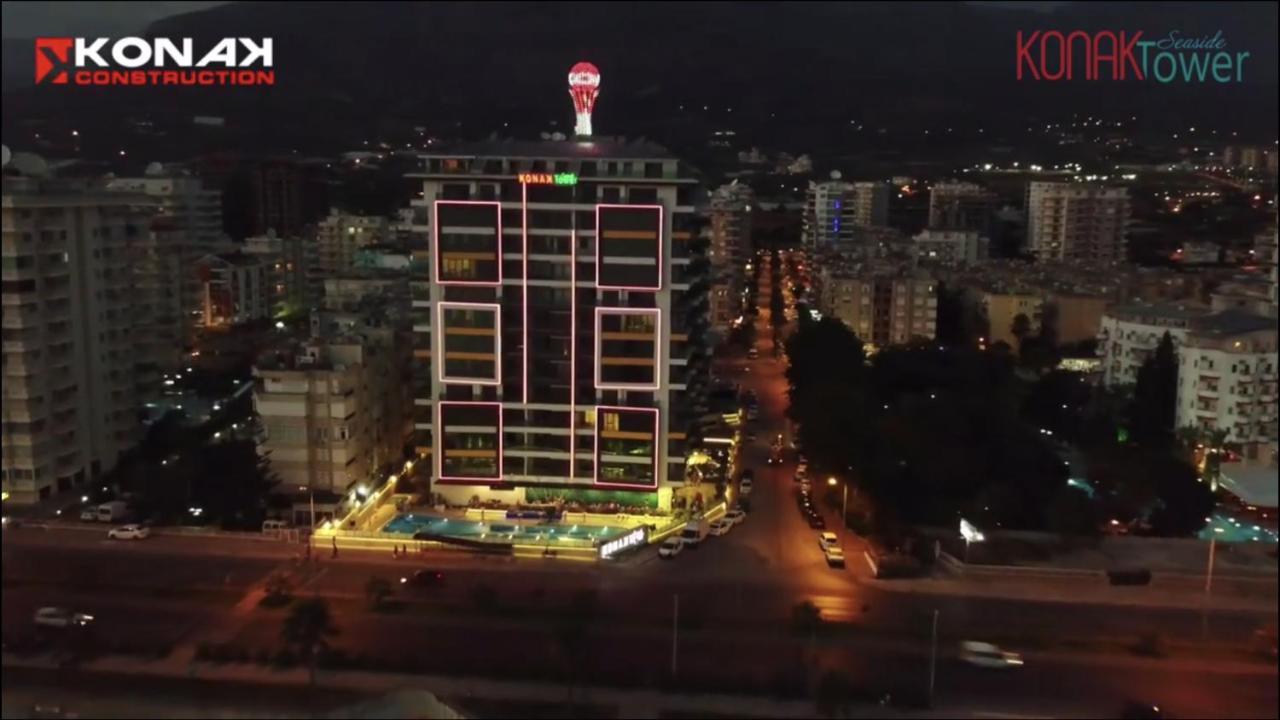 Konak Seaside Tower-King'S Apartments Mahmutlar Dış mekan fotoğraf